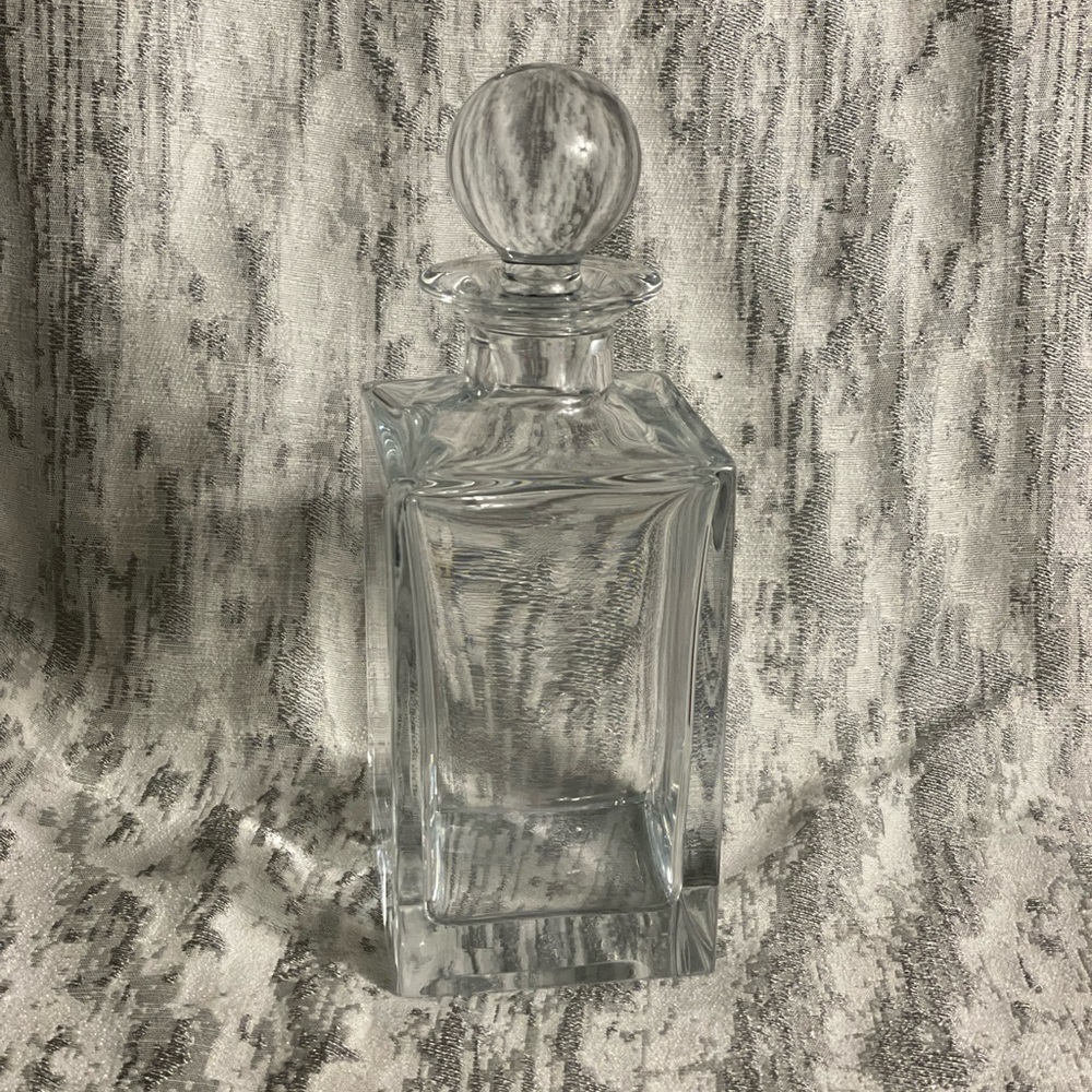 Tiffany & Co. Clear Glass Decanter